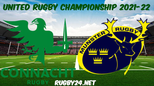 Connacht vs Munster 01.01.2022 Rugby Full Match Replay United Rugby Championship