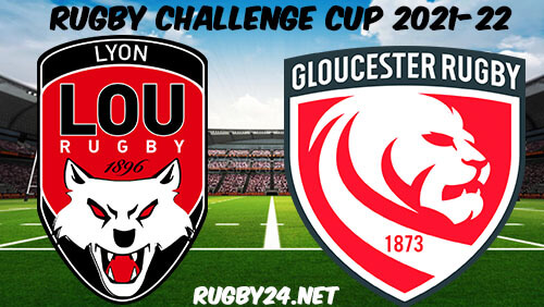 Lyon vs Gloucester Rugby 10.12.2021 Full Match Replay - Rugby Challenge Cup