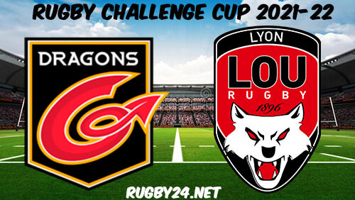Dragons vs Lyon Rugby 17.12.2021 Full Match Replay - Rugby Challenge Cup