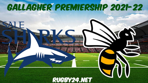 Sale Sharks vs Wasps 01.01.2022 Rugby Full Match Replay Gallagher Premiership