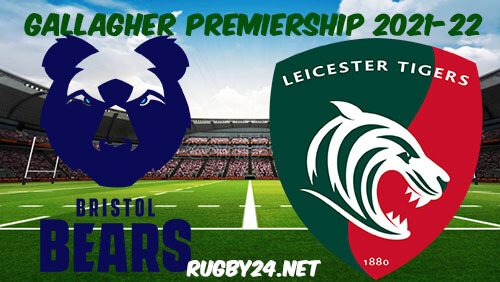 Bristol Bears vs Leicester Tigers 26.12.2021 Rugby Full Match Replay Gallagher Premiership