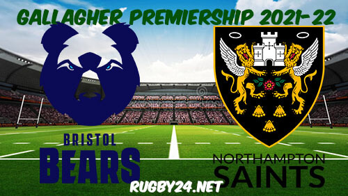 Bristol Bears vs Northampton Saints 26.11.2021 Rugby Full Match Replay Gallagher Premiership
