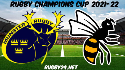 Munster vs Wasps Rugby 23.01.2022 Full Match Replay - Heineken Champions Cup