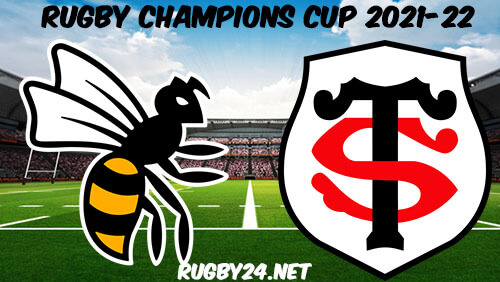Wasps vs Toulouse Rugby 15.01.2022 Full Match Replay - Heineken Champions Cup