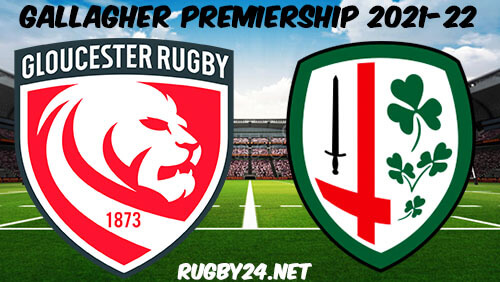 Gloucester vs London Irish 04.02.2022 Rugby Full Match Replay Gallagher Premiership