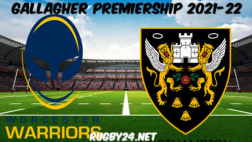 Worcester Warriors vs Northampton Saints 29.01.2022 Rugby Full Match Replay Gallagher Premiership