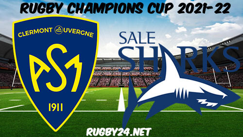 Clermont vs Sale Sharks 16.01.2022 Full Match Replay - Heineken Champions Cup
