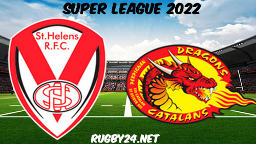 St Helens vs Catalan Dragons 10.02.2022 Full Match Replay - Super League