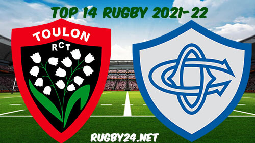 Toulon vs Castres 05.02.2022 Rugby Full Match Replay Top 14