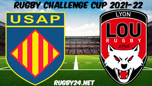 Perpignan vs Lyon Rugby 15.01.2021 Full Match Replay - Rugby Challenge Cup