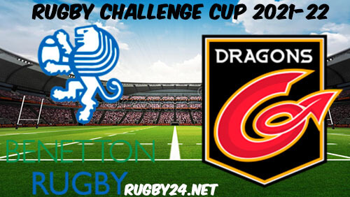 Benetton vs Dragons Rugby 15.01.2021 Full Match Replay - Rugby Challenge Cup