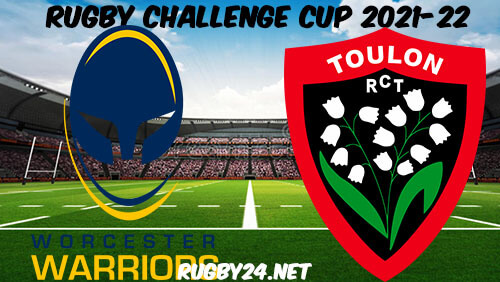 Worcester Warriors vs Toulon Rugby 15.01.2021 Full Match Replay - Rugby Challenge Cup