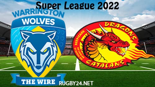 Warrington Wolves vs Catalans Dragons 04.03.2022 Full Match Replay - Super League