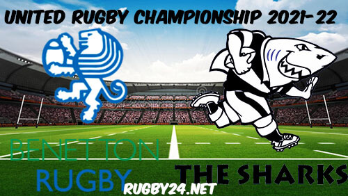 Benetton vs Sharks 26.02.2022 Rugby Full Match Replay United Rugby Championship