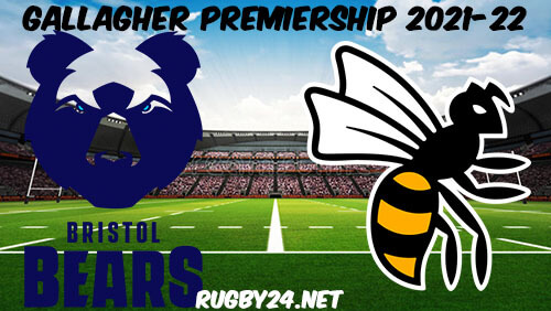 Bristol Bears vs Wasps 25.02.2022 Rugby Full Match Replay Gallagher Premiership