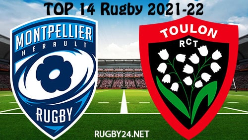 Montpellier vs Toulon 12.03.2022 Rugby Full Match Replay Top 14