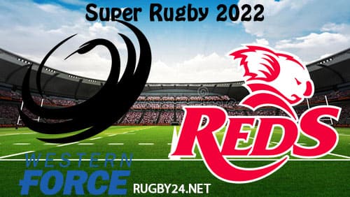Force vs Reds 04.03.2022 Super Rugby Full Match Replay, Highlights