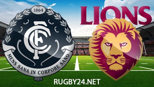 Carlton Blues v Brisbane Lions - Full Match R...