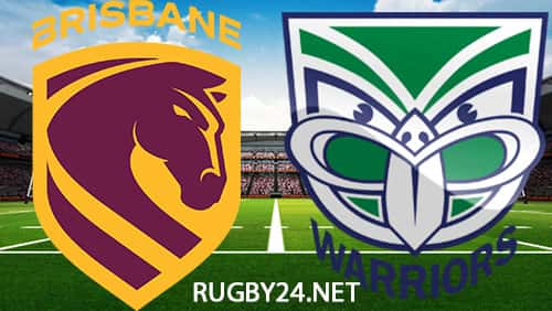 Brisbane Broncos v New Zealand Warriors - Ful...