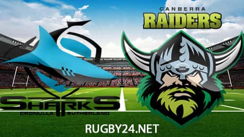 Cronulla Sharks v Canberra Raiders - Full Mat...