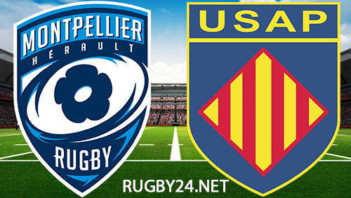 Montpellier v Perpignan - Top 14 Rugby - Full...