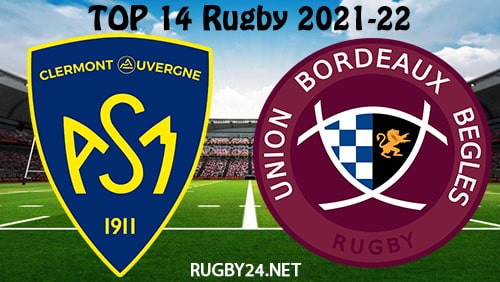 Clermont vs Bordeaux Begles 13.03.2022 Rugby Full Match Replay Top 14