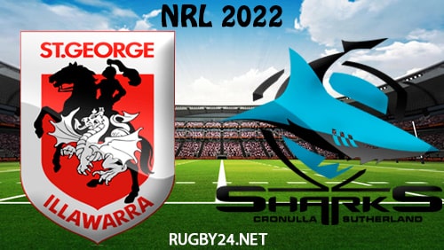 St George Illawarra Dragons vs Cronulla Sharks 24.03.2022 NRL Full Match Replay