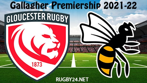 Gloucester vs Wasps 02.04.2022 Rugby Full Match Replay Gallagher Premiership