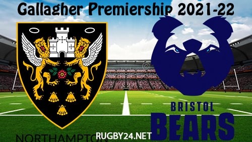 Northampton Saints vs Bristol Bears 02.04.2022 Rugby Full Match Replay Gallagher Premiership