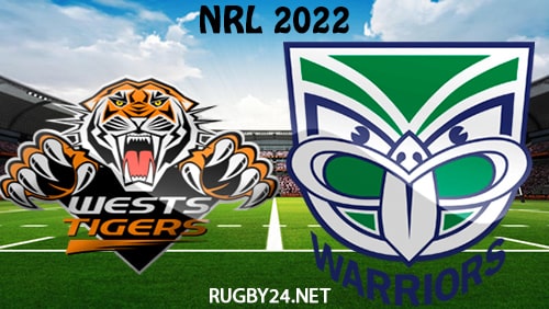 Wests Tigers vs New Zealand Warriors 25.03.2022 NRL Full Match Replay