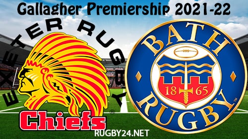 Exeter Chiefs vs Bath 02.04.2022 Rugby Full Match Replay Gallagher Premiership