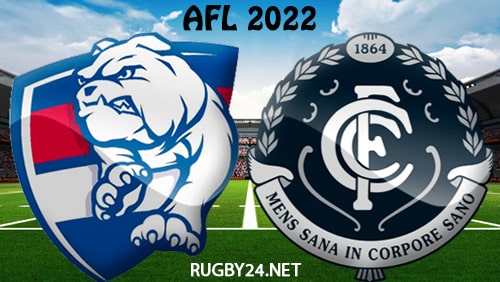 Western Bulldogs vs Carlton 24.03.2022 AFL Full Match Replay