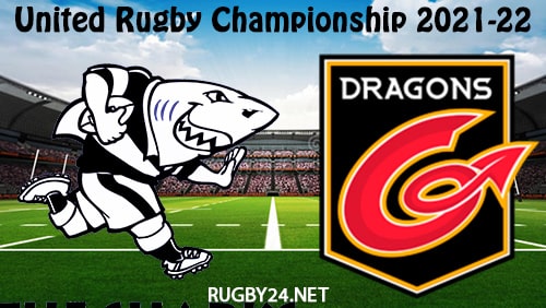 Sharks vs Dragons 01.04.2022 Rugby Full Match Replay United Rugby Championship