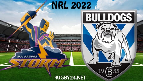 Melbourne Storm vs Canterbury Bulldogs 03.04.2022 NRL Full Match Replay