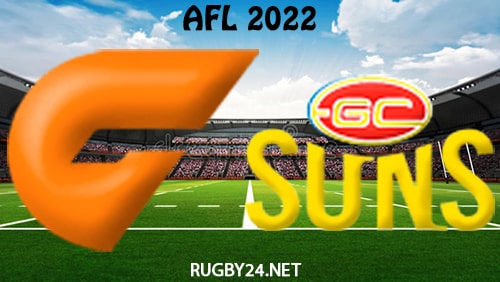 GWS Giants vs Gold Coast Suns 02.04.2022 AFL Full Match Replay
