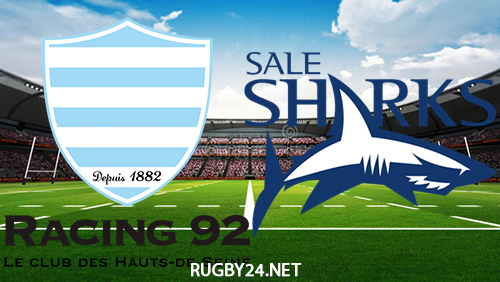 Racing 92 vs Sale Sharks Rugby 08.05.2022 Full Match Replay - Heineken Champions Cup