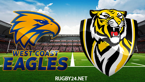 West Coast Eagles vs Richmond Tigers 29.04.2022 AFL Full Match Replay