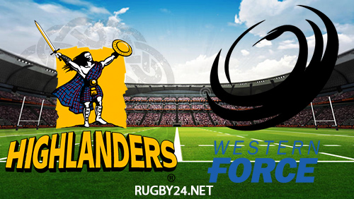 Highlanders vs Western Force 13.05.2022 Super Rugby Full Match Replay, Highlights