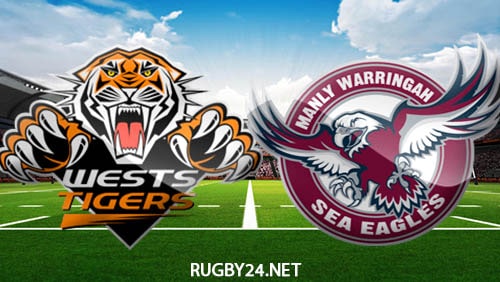 Wests Tigers vs Manly Sea Eagles 12.06.2022 NRL Full Match Replay