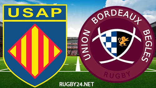 USA Perpignan vs Bordeaux Begles 05.06.2022 Rugby Full Match Replay Top 14