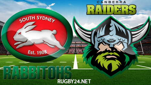 South Sydney Rabbitohs vs Canberra Raiders 22.05.2022 NRL Full Match Replay